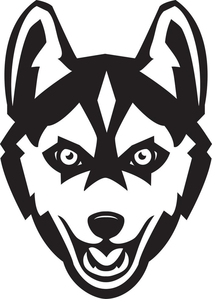 Husky Puppy Logo vector