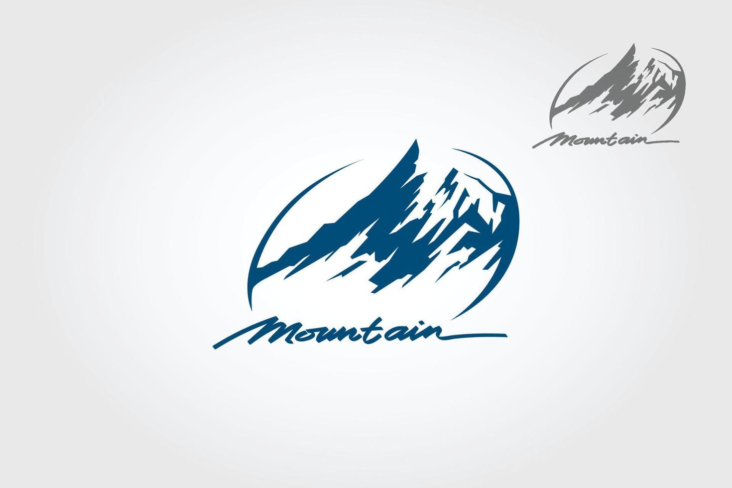 Mountain Vector Logo Template. This illustration is suitable for every kind of business.