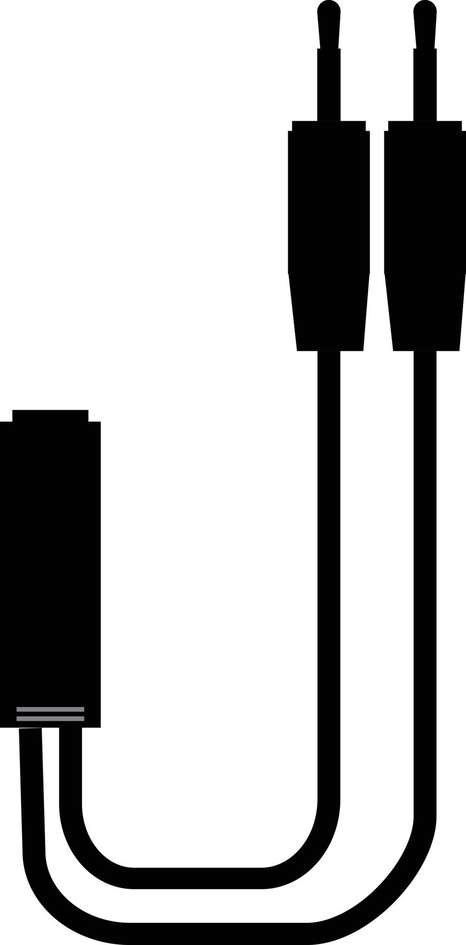 adapter aux icon on white background. Jack split microphone and audio ...