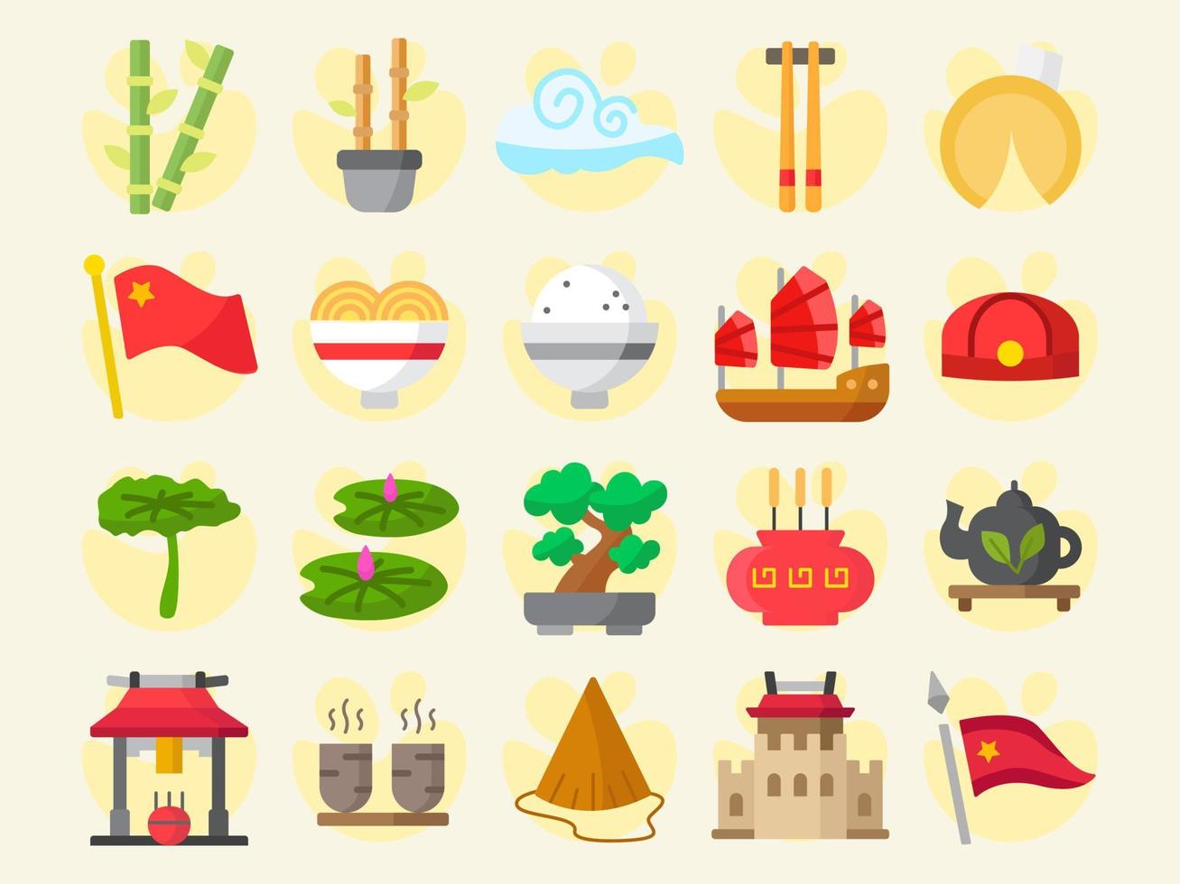 Chinese new year happy celebration festive vector