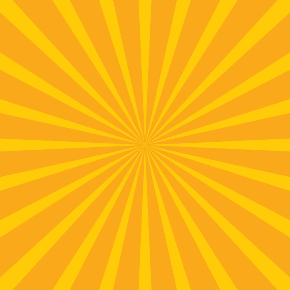 abstract background with rays of sun vector