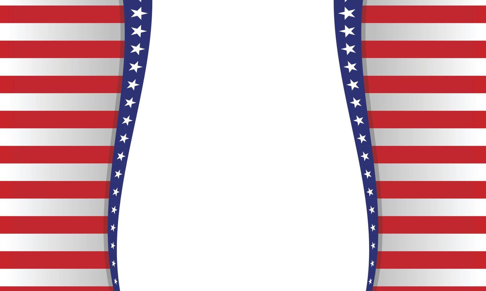 united states flag vector background