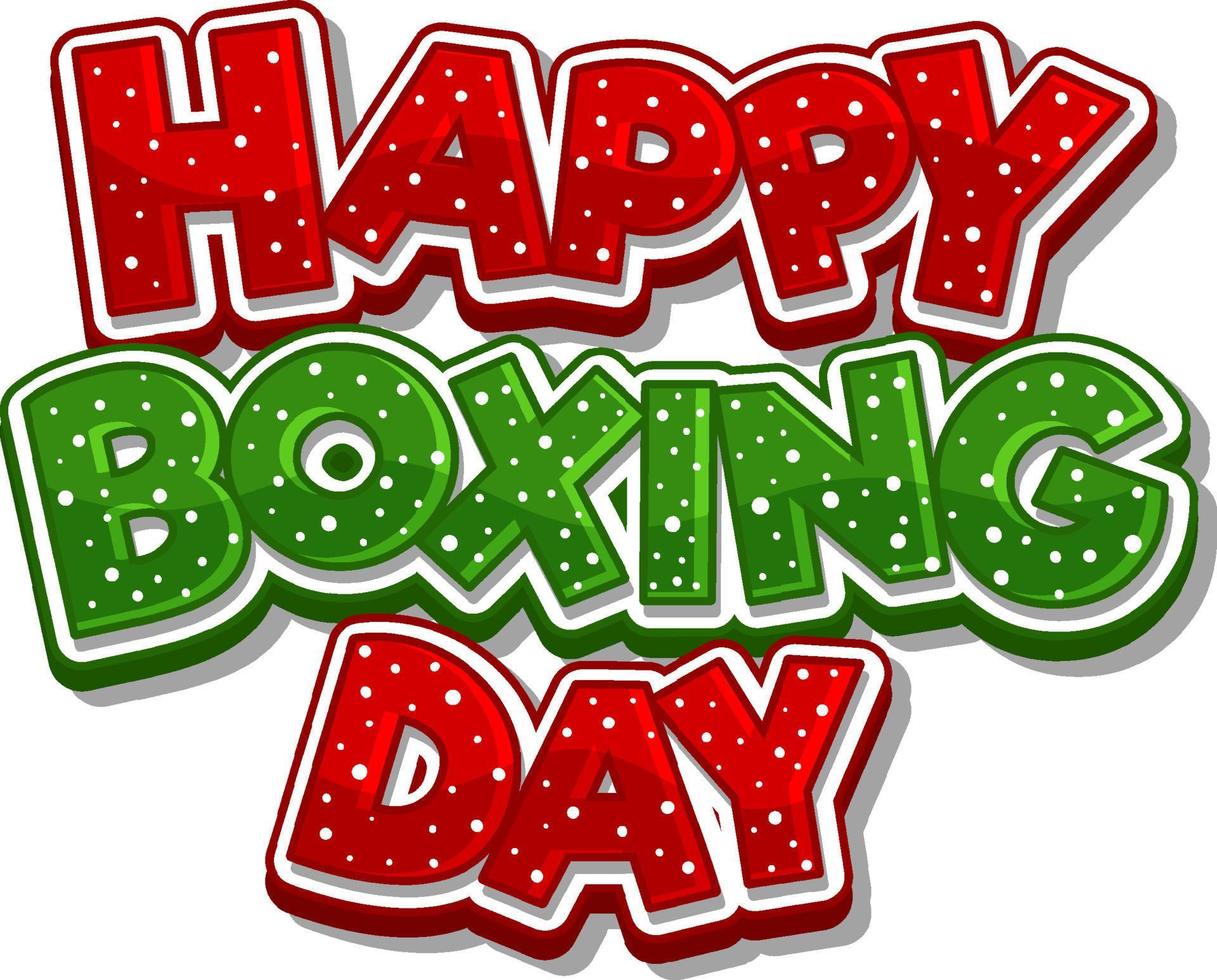 Happy Boxing Day banner design 13763484 Vector Art at Vecteezy