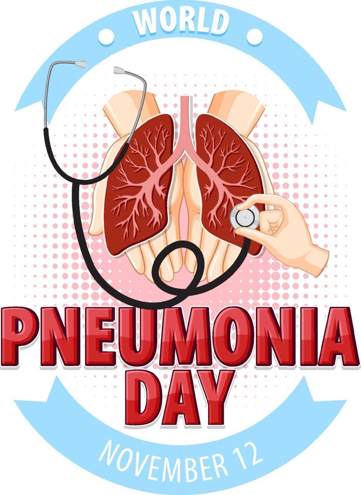 World Pneumonia Day Poster Design 13763862 Vector Art at Vecteezy