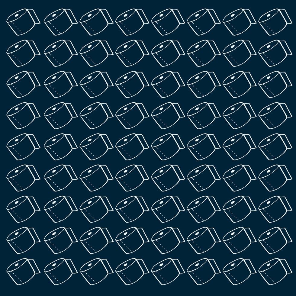 WC paper wallpaper, illustration, vector on white background.