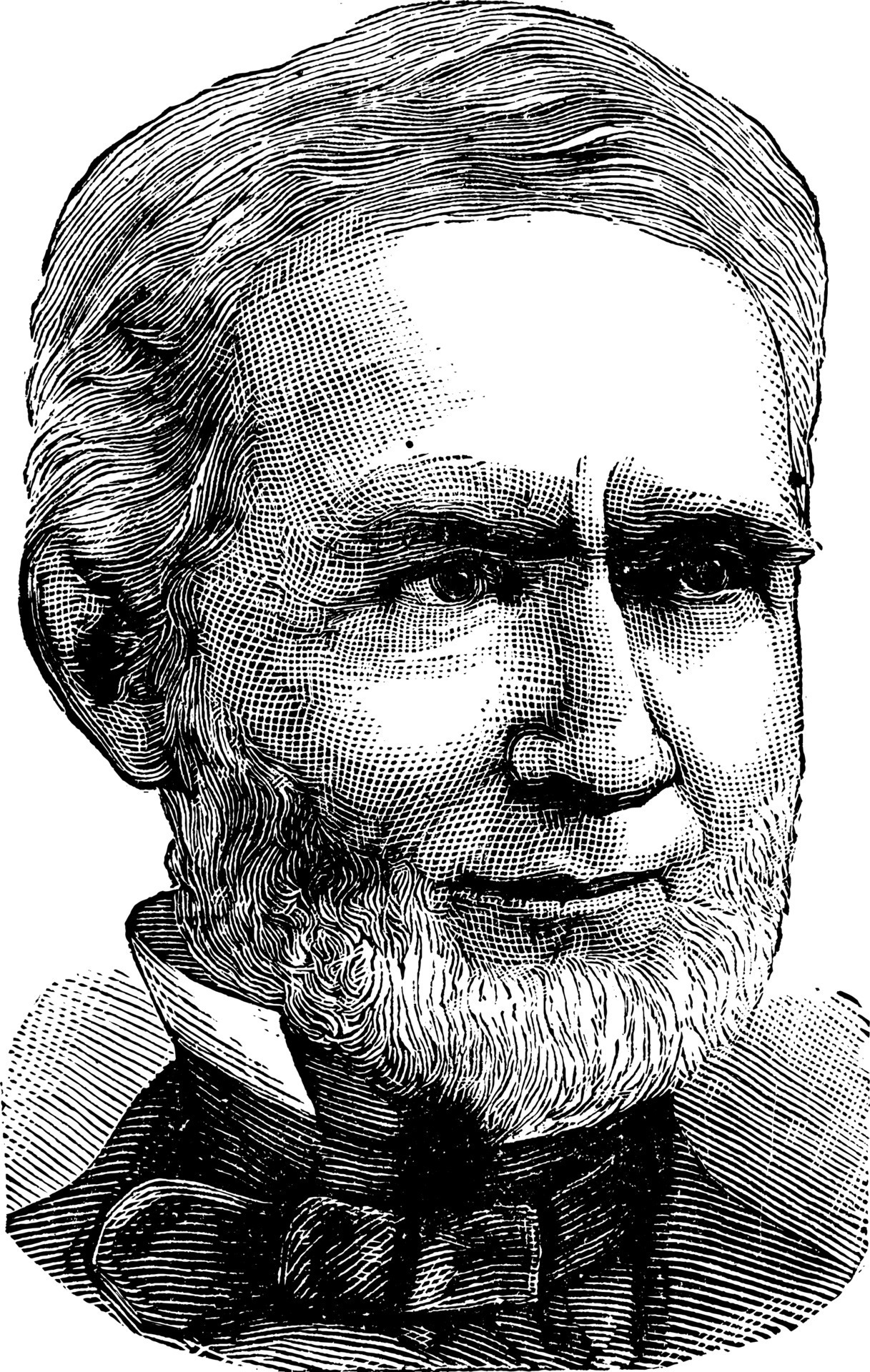 Alfred P. Edgerton, vintage illustration 13764263 Vector Art at Vecteezy