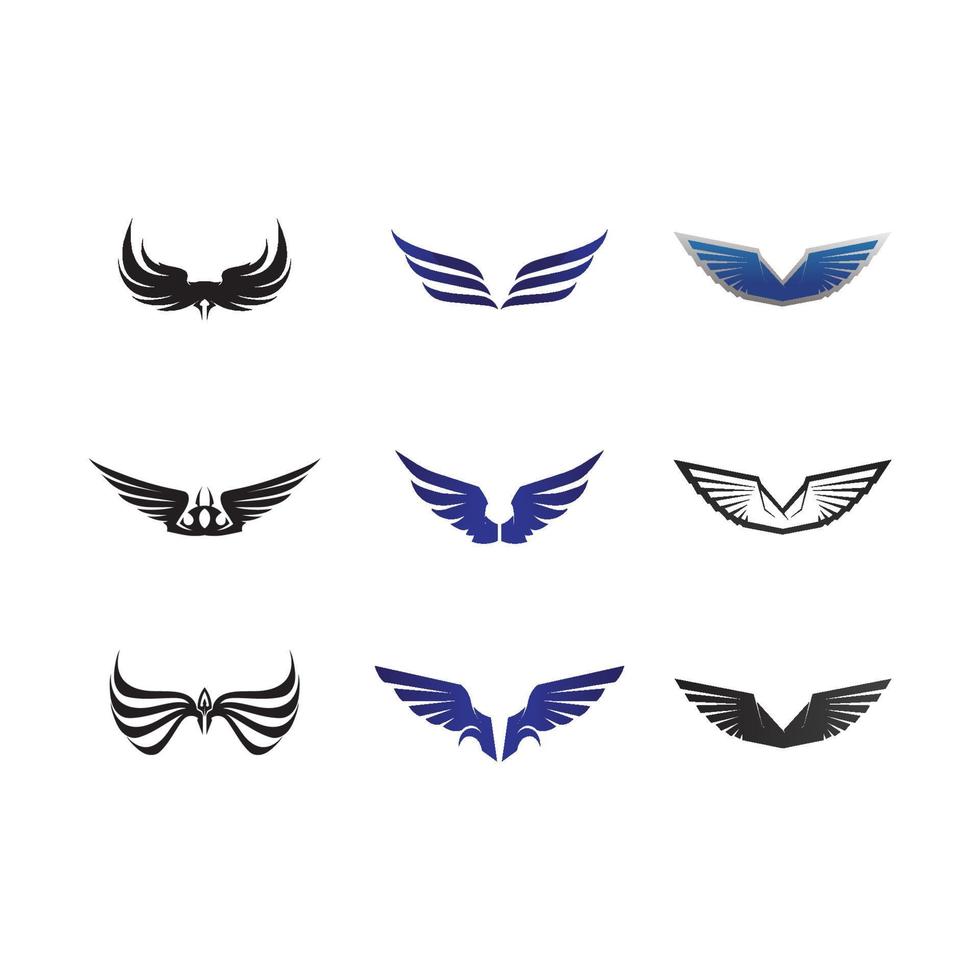 halcón, águila, pájaro, logotipo, plantilla, vector, icono vector