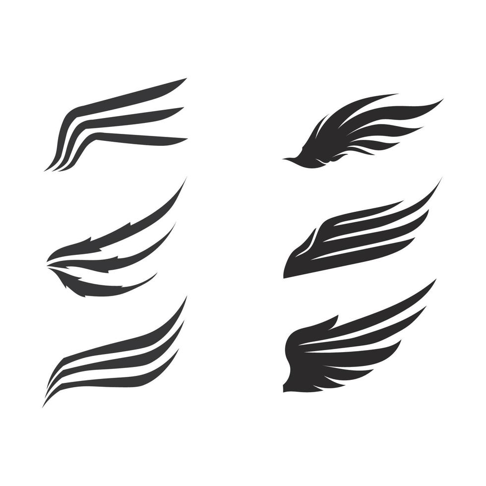 Falcon Eagle Bird Logo Template Vector Icon