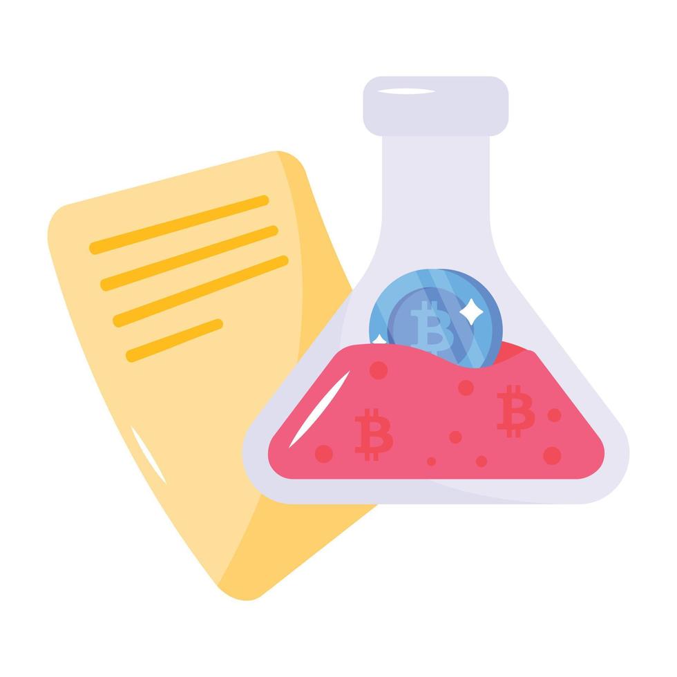 Modem icon of binders in flat style vector