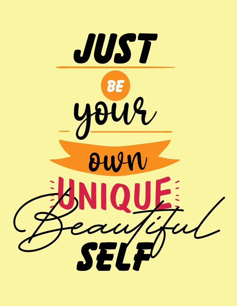 a nice Typography background poster vector
