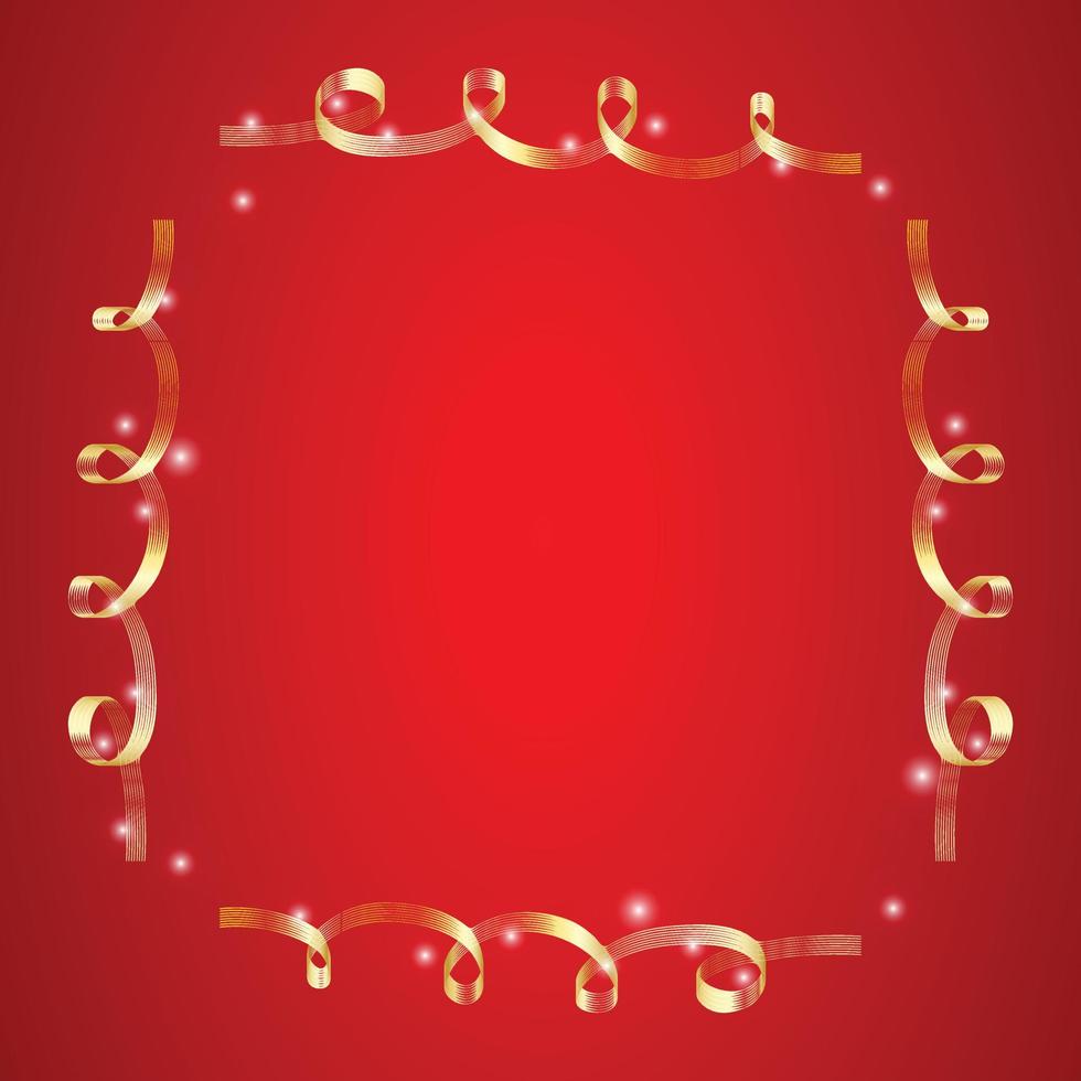 Stylish Golden Frame vector