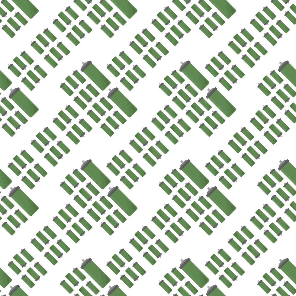 Green spray pattern, illustration, vector on white background.