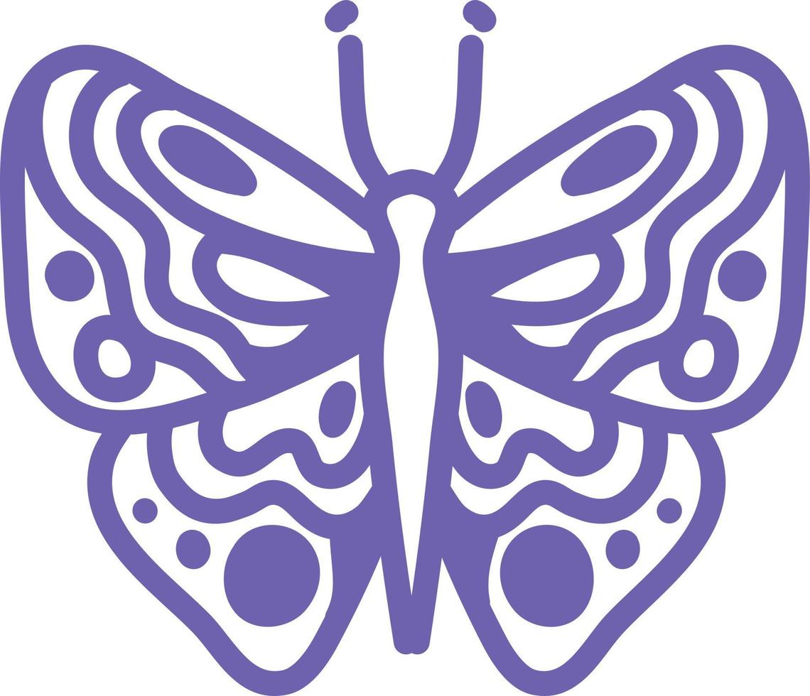 Cabbage white butterfly, illustration, vector on a white background.