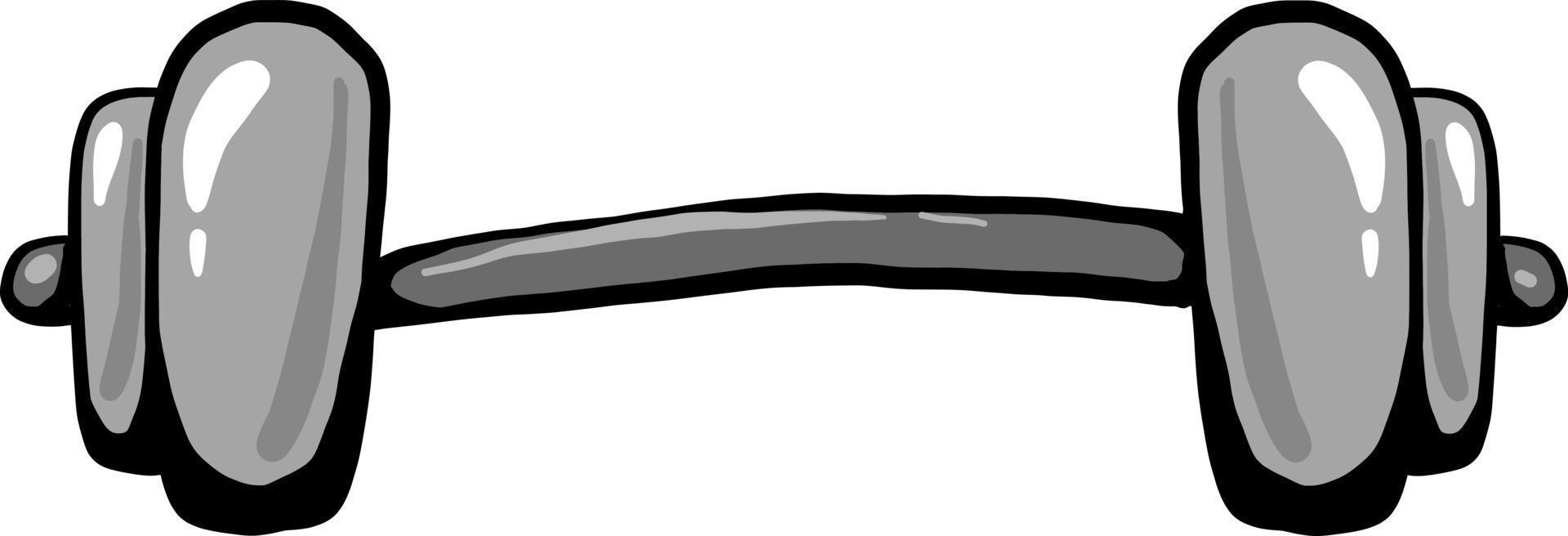 Interesting barbell,illustration,vector on white background vector
