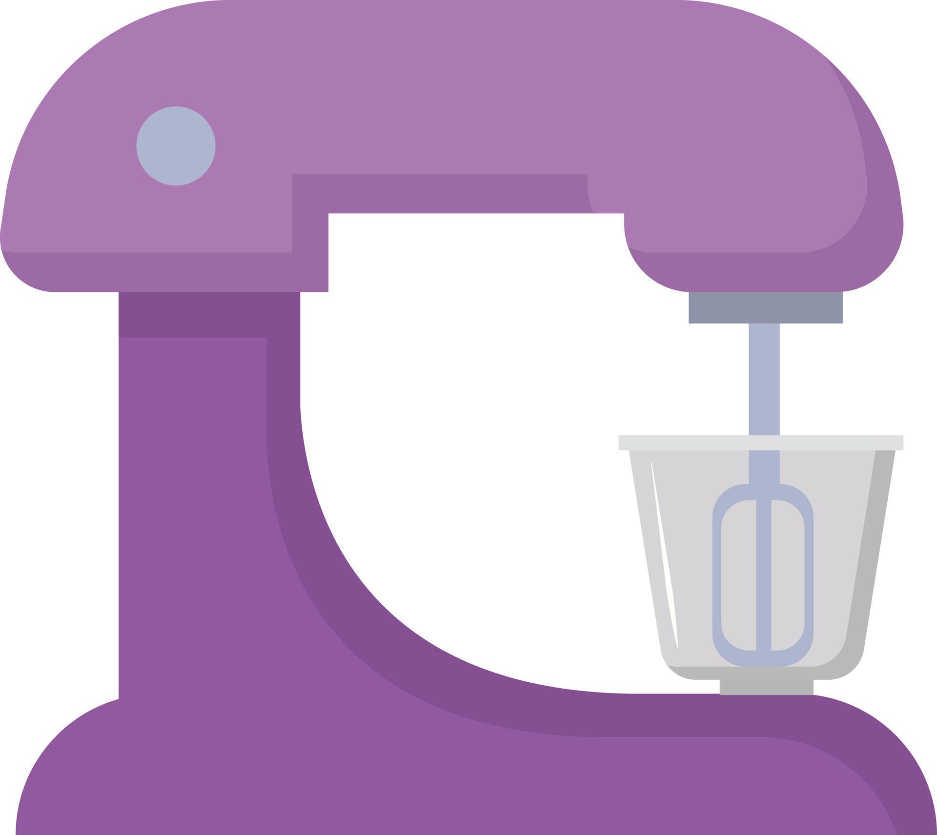 Purple mixer, illustration, vector on white background. 13767906 Vector