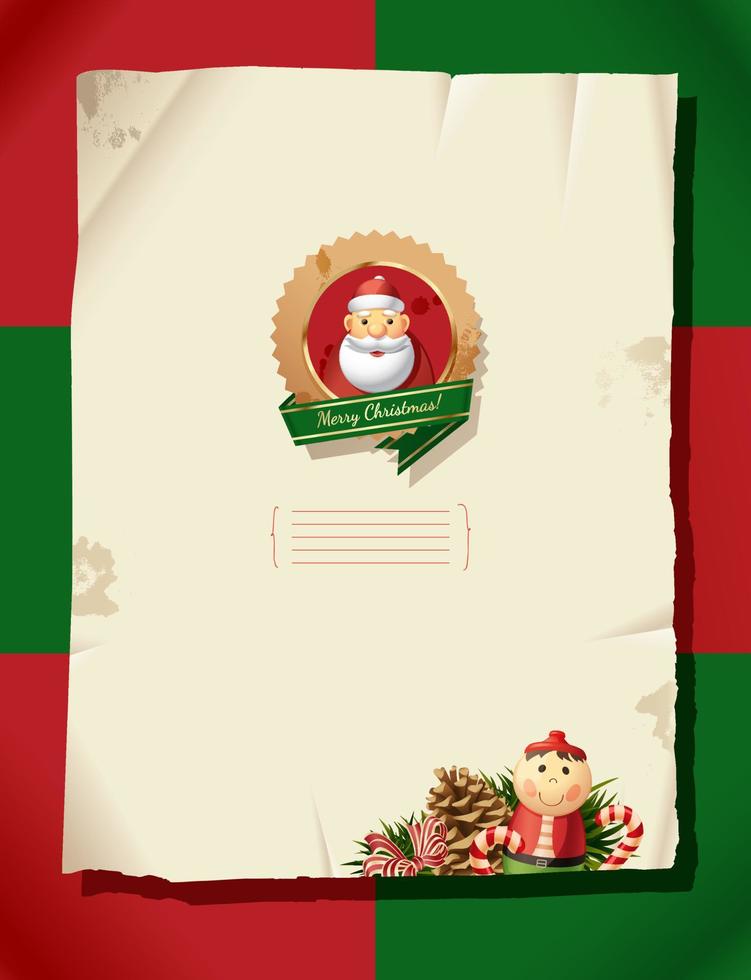 fondo navideño con juguetes vector