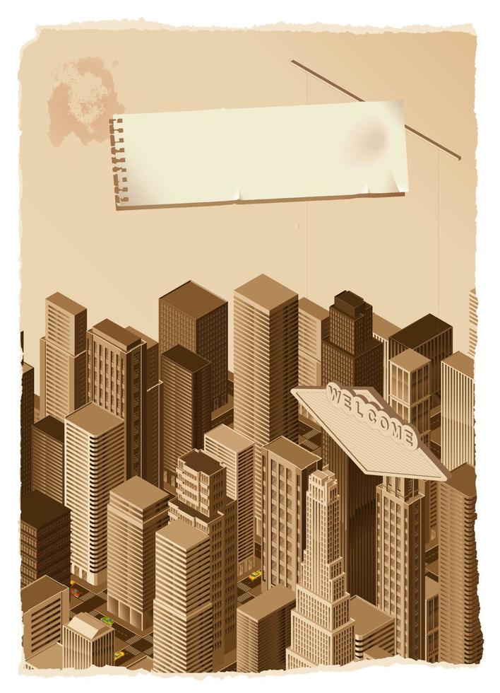 Vector isometric city