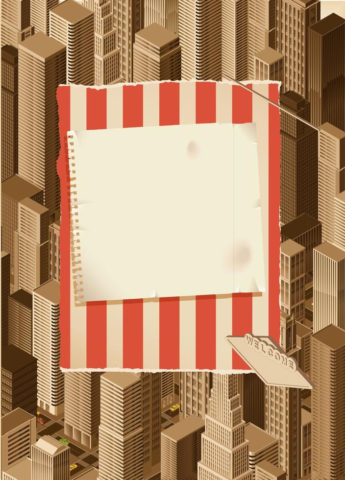 Vector isometric city