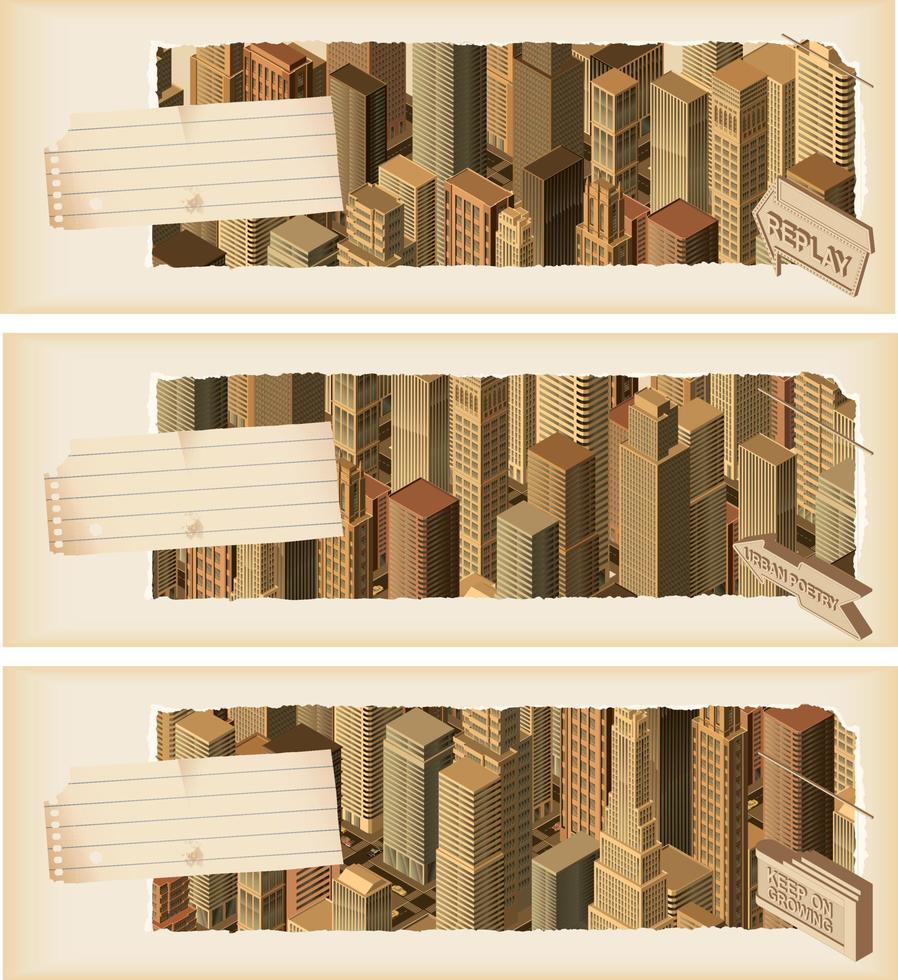 Vector isometric city