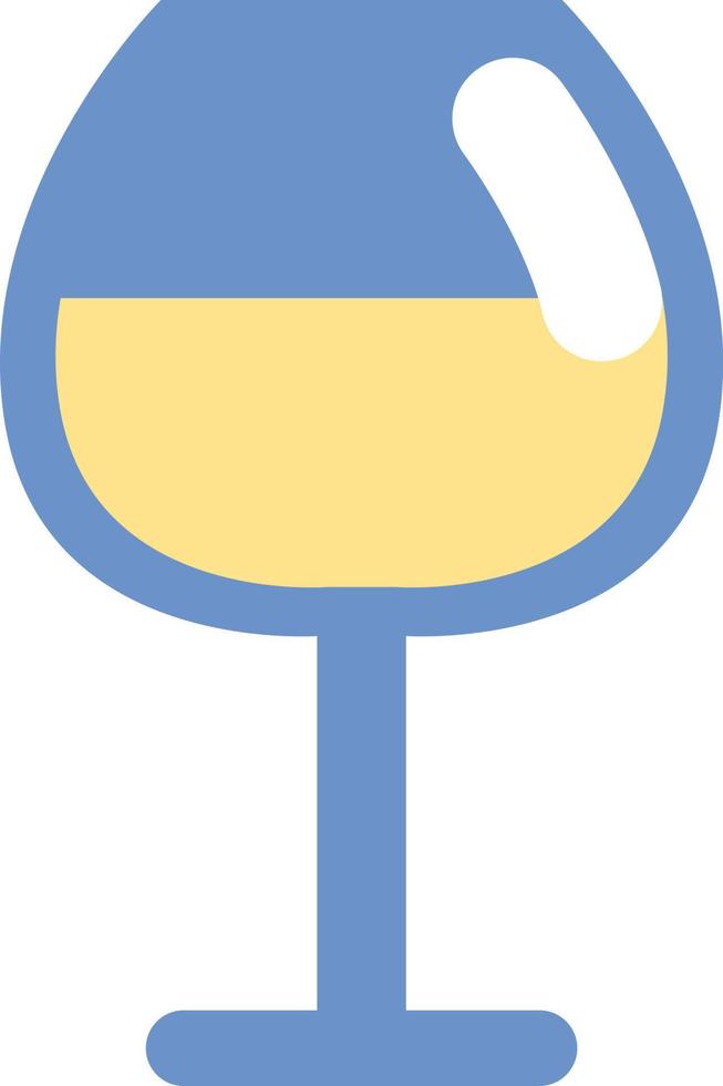 Self care wine, illustration, vector on a white background.