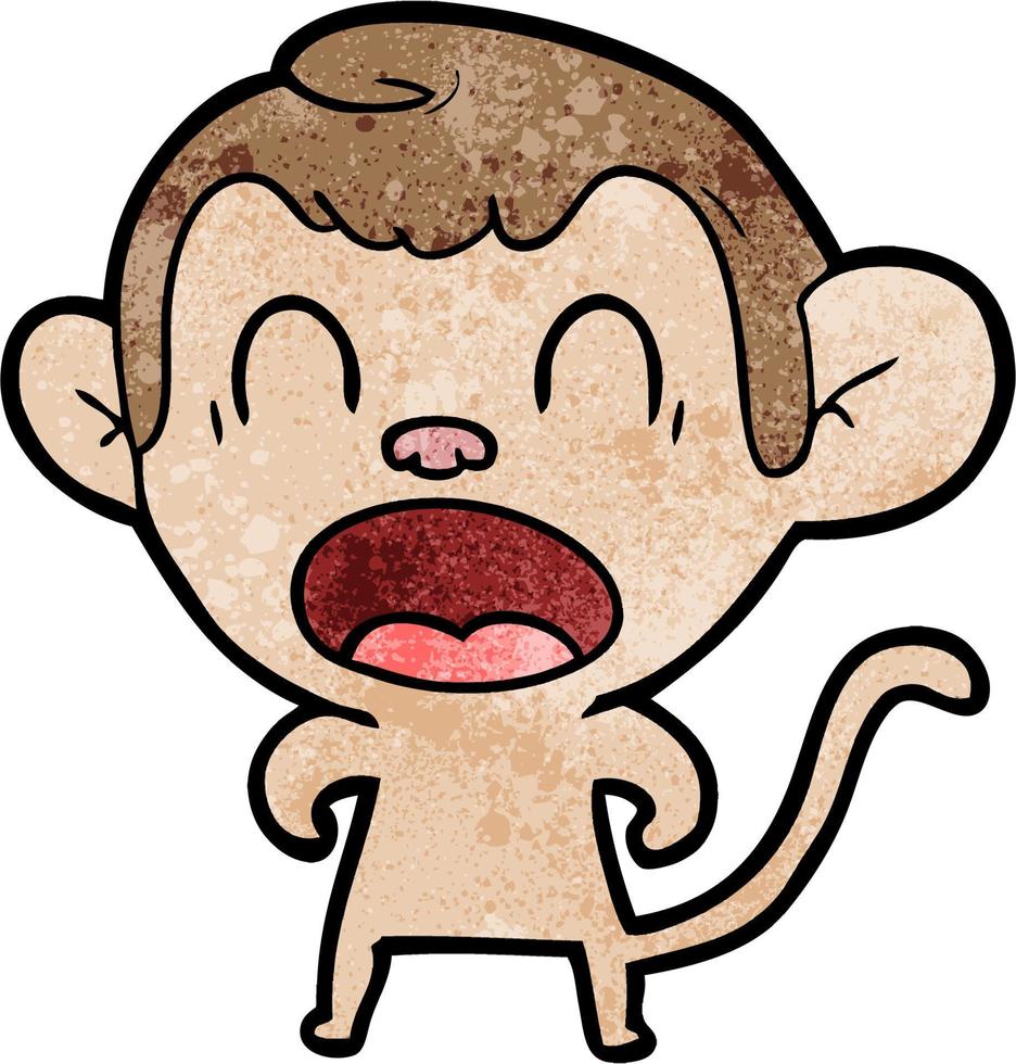 Vector monkey character in cartoon style 13771063 Vector Art at Vecteezy