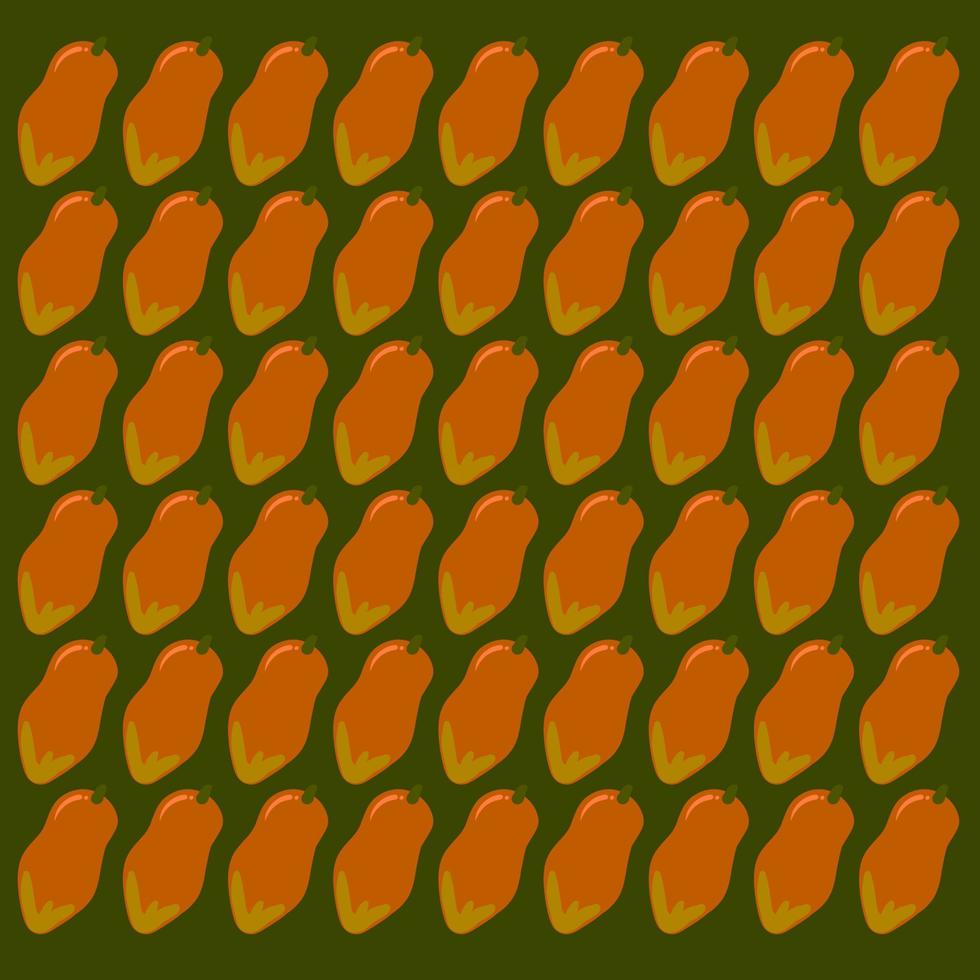 Papaya wallpaper, illustration, vector on white background.