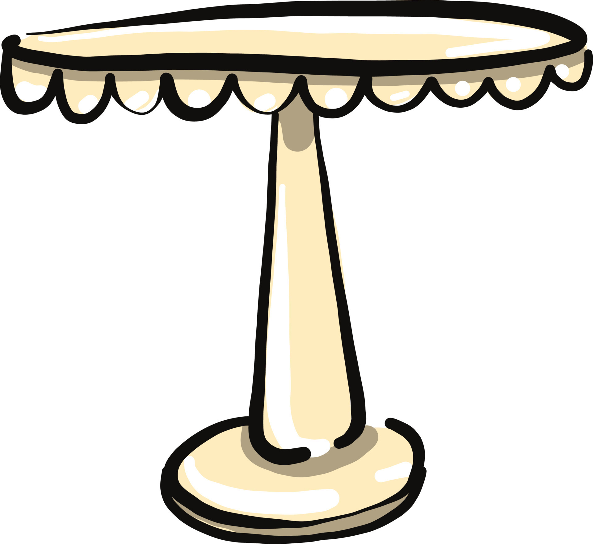 puesto de pasteles, ilustración, vector sobre fondo blanco. 13771776