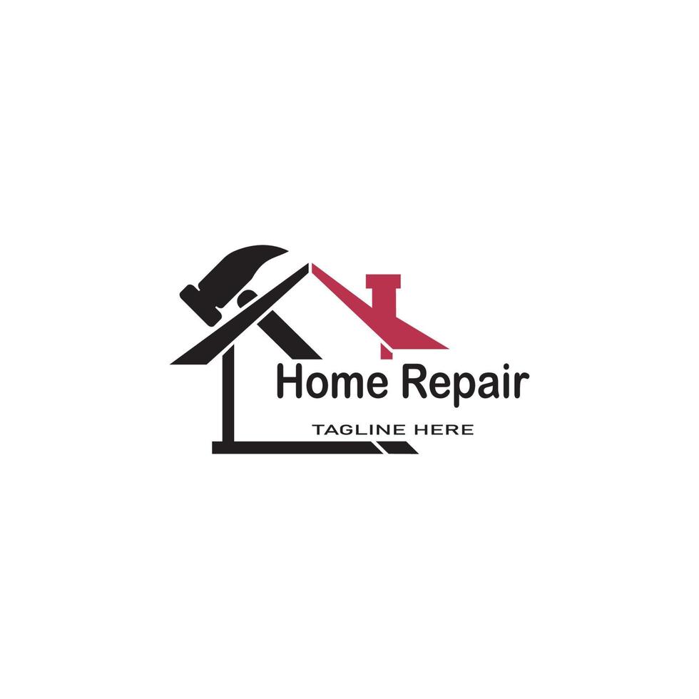 Home Repair logo template vector icon