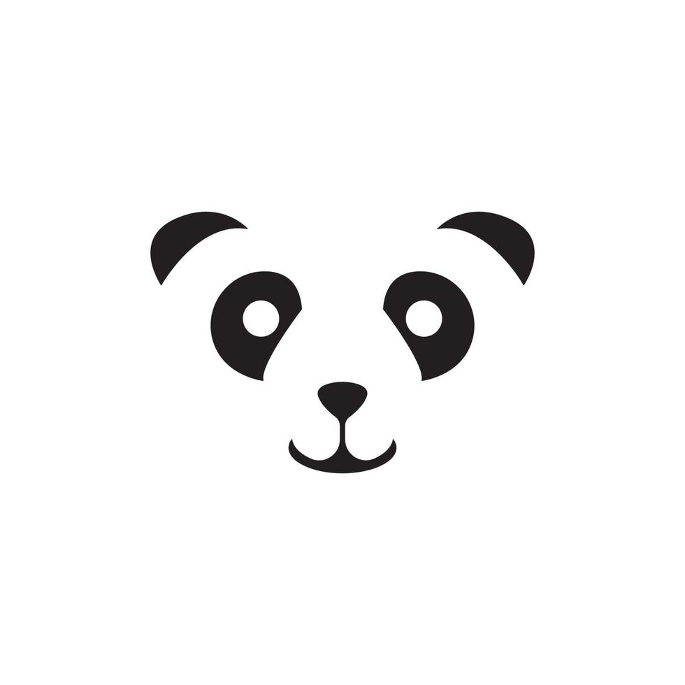 panda icon logo vector design 13771883 Vector Art at Vecteezy
