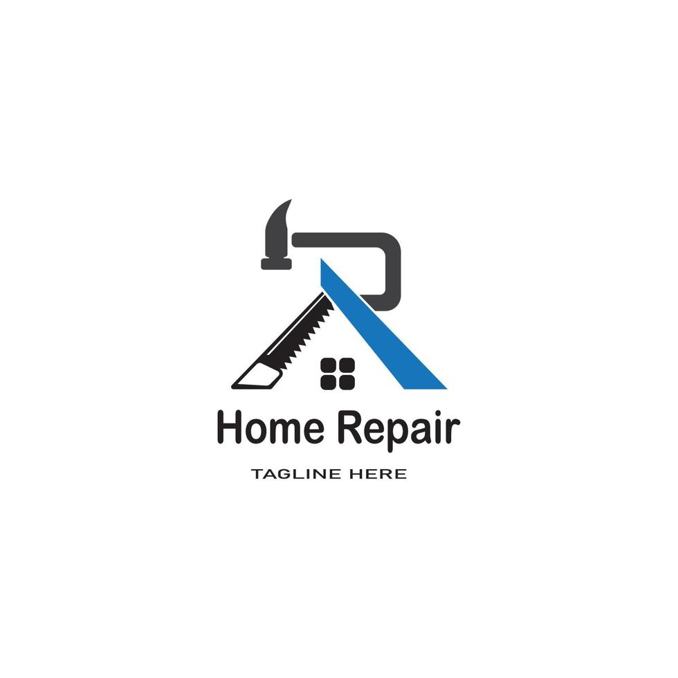 Home Repair logo template vector icon