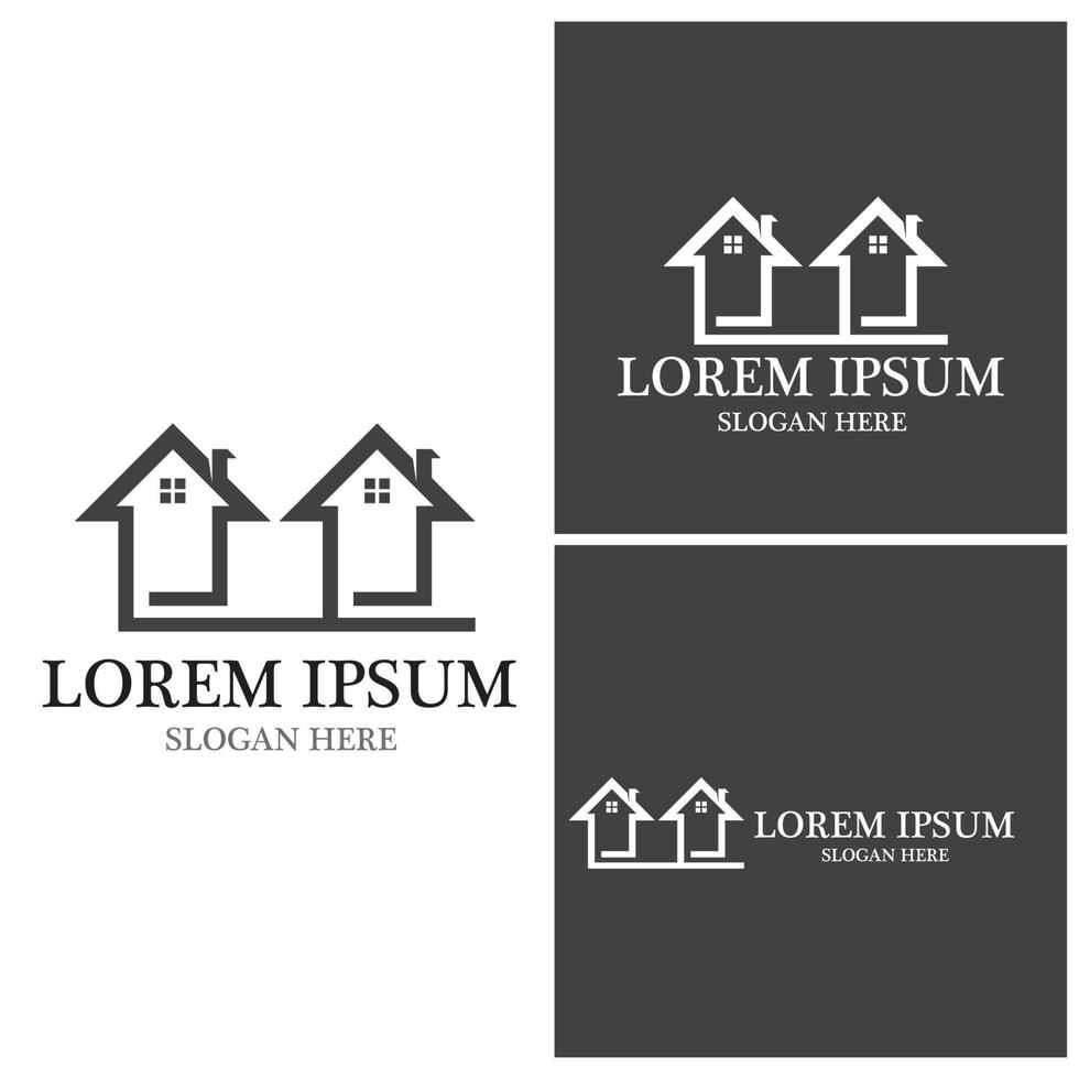 House Logo Home Real Estate Business  Home  building vector
