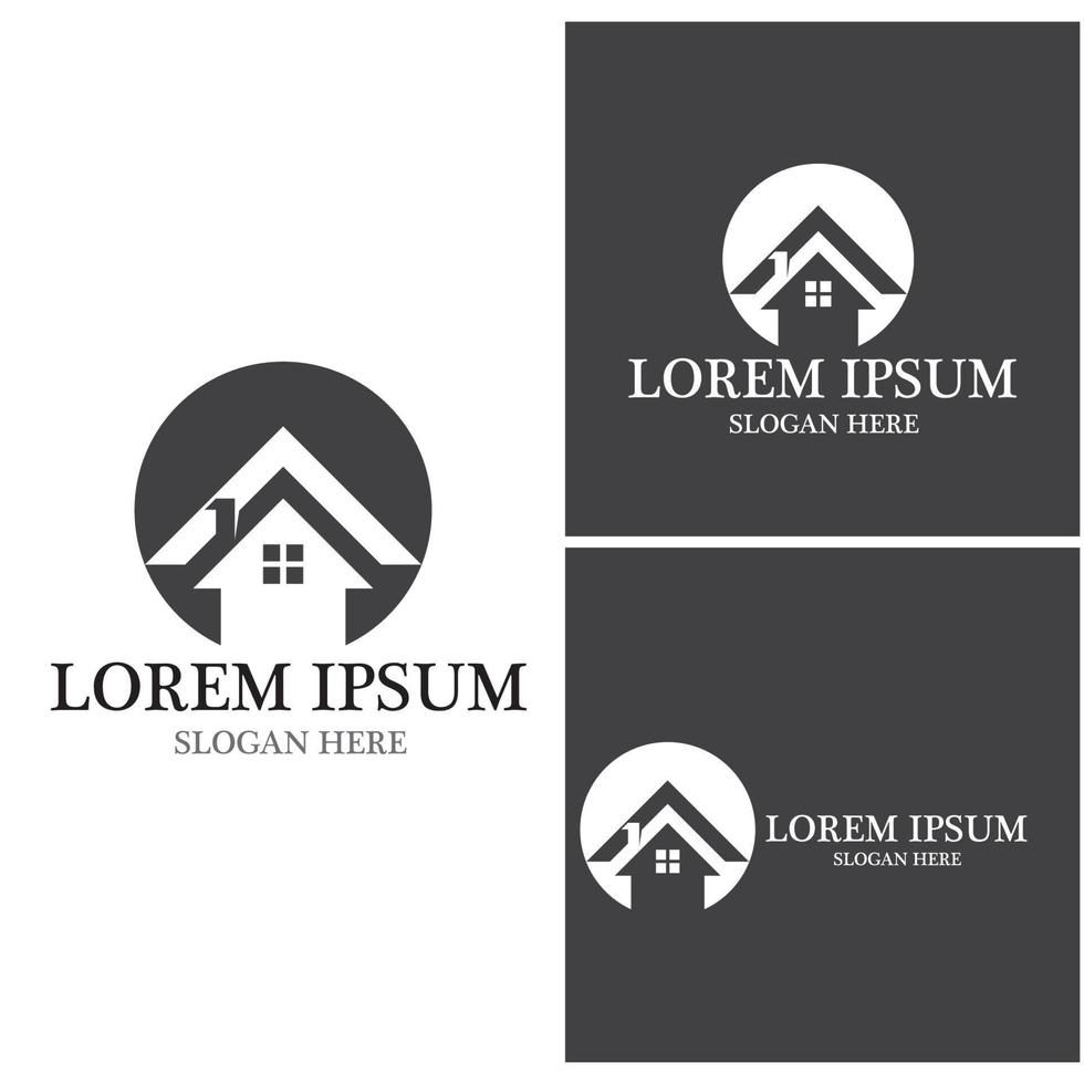 House Logo Home Real Estate Business  Home  building vector