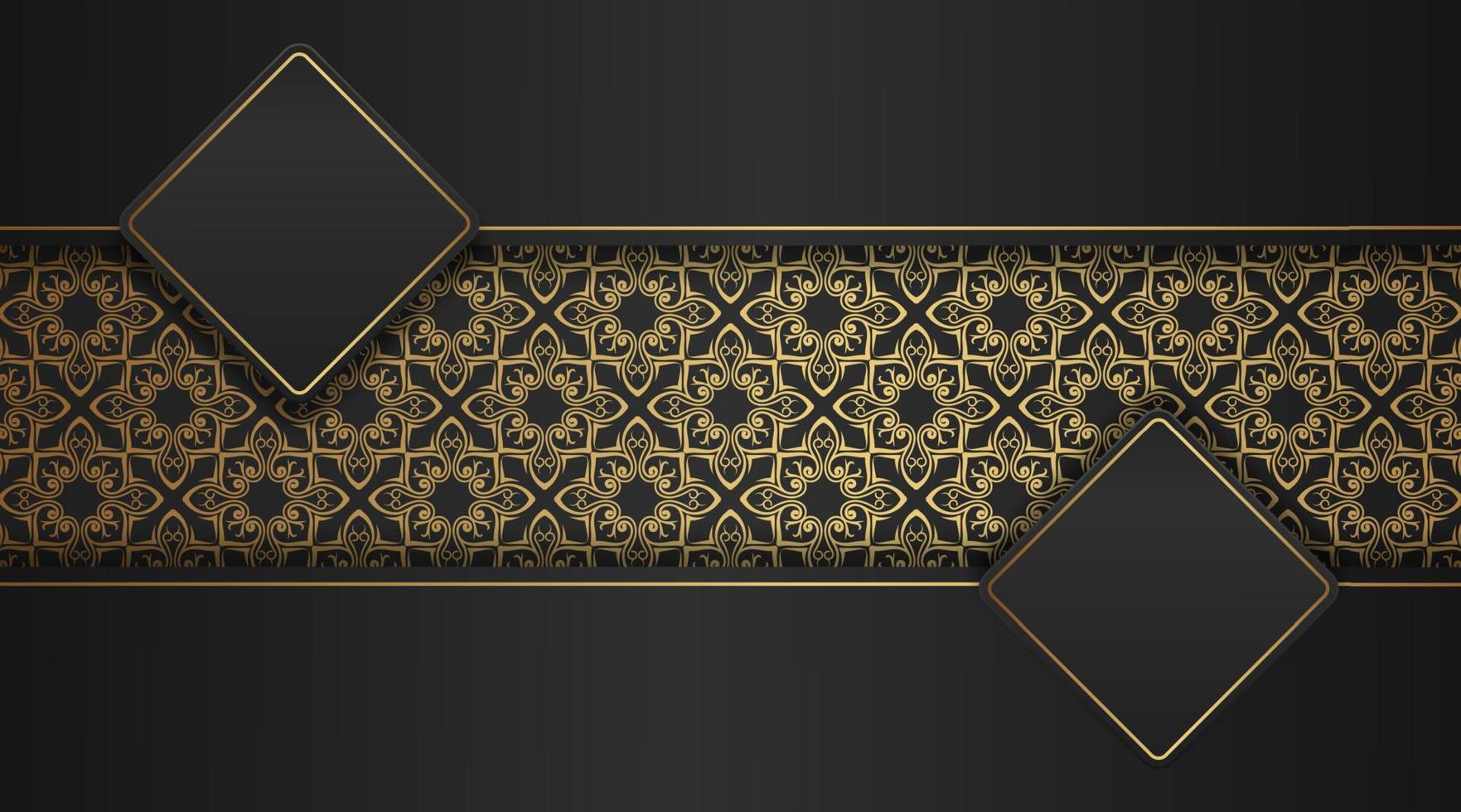 fondo de patrón decorativo, diseño vectorial vector