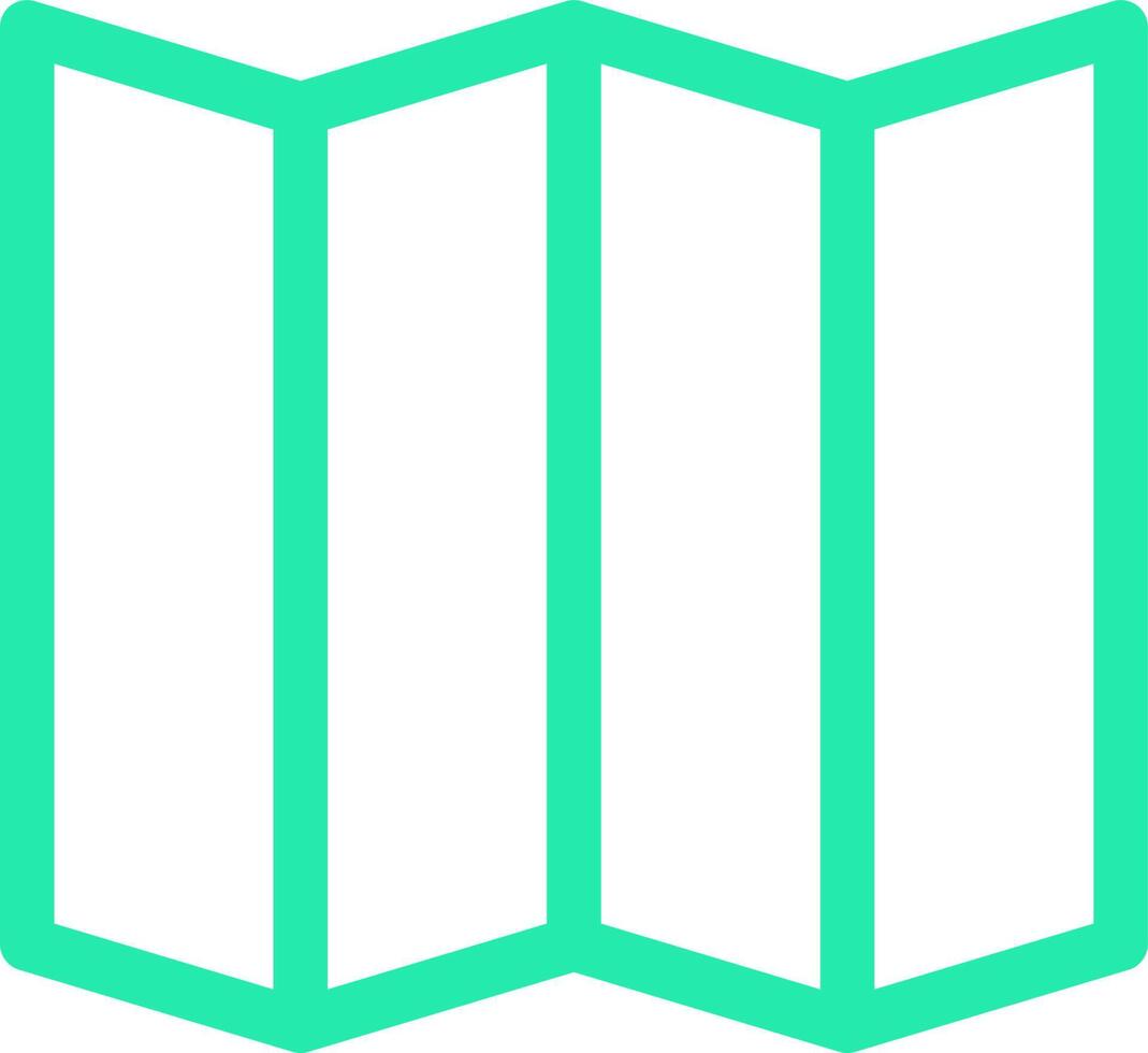 Guide map, illustration, vector on a white background.