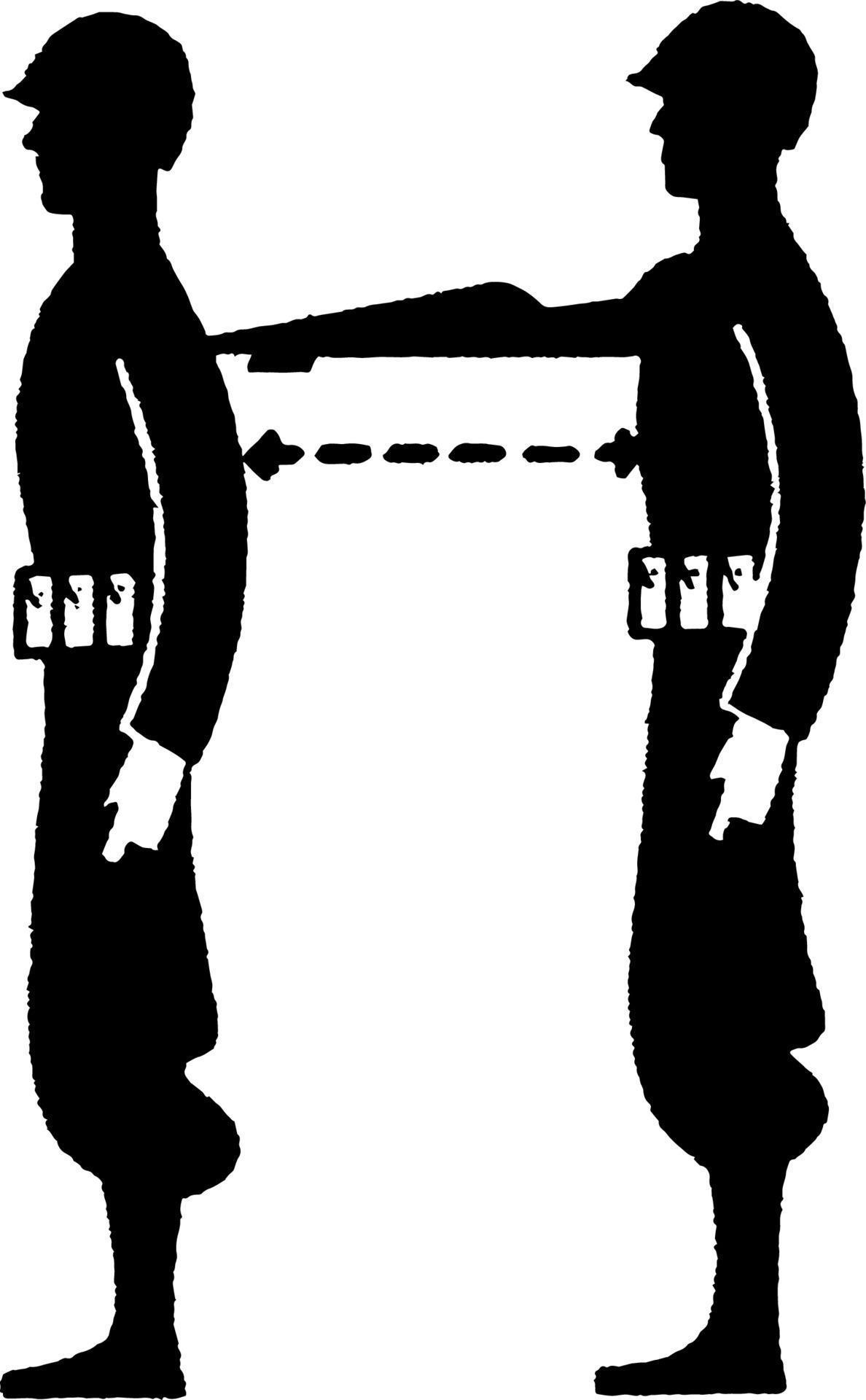 Military Distance Measurement, vintage illustration. 13772912 Vector