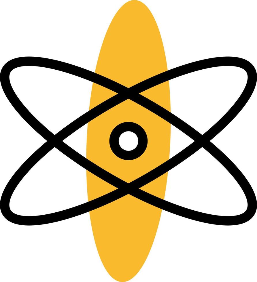 Physics school, illustration, vector on a white background.