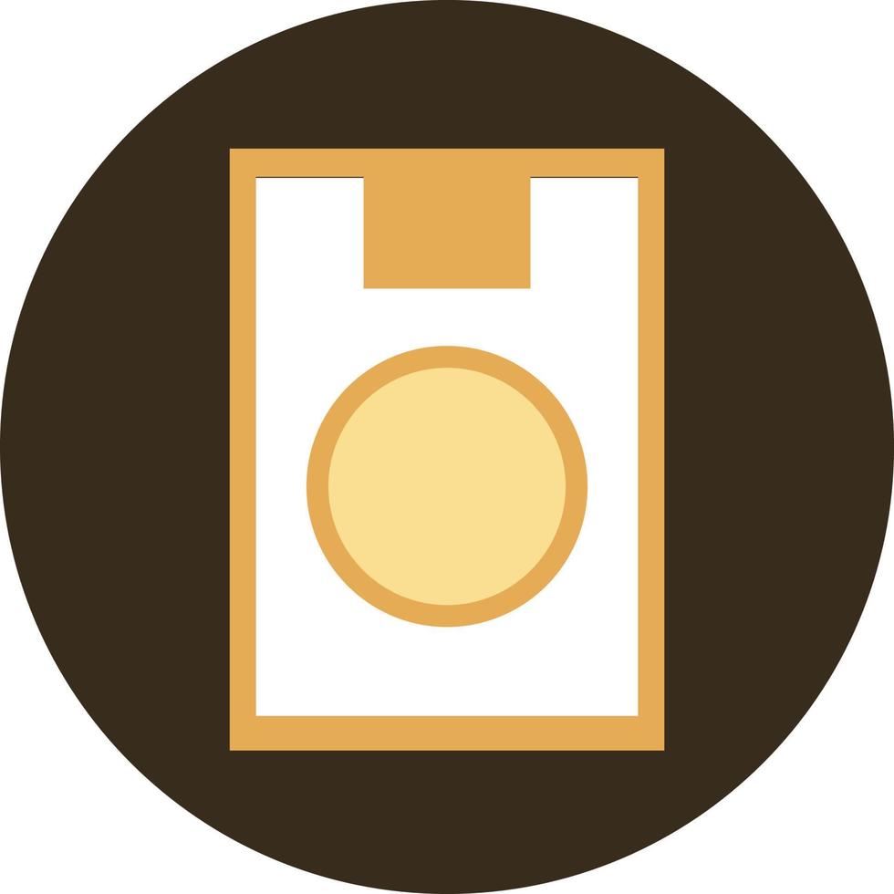 Pack of cigarettes, illustration, on a white background. vector
