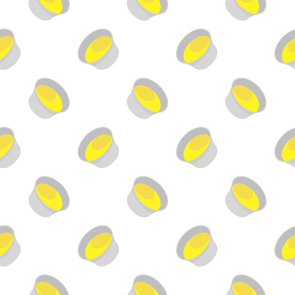 Cheese sauce ,seamless pattern on white background. vector