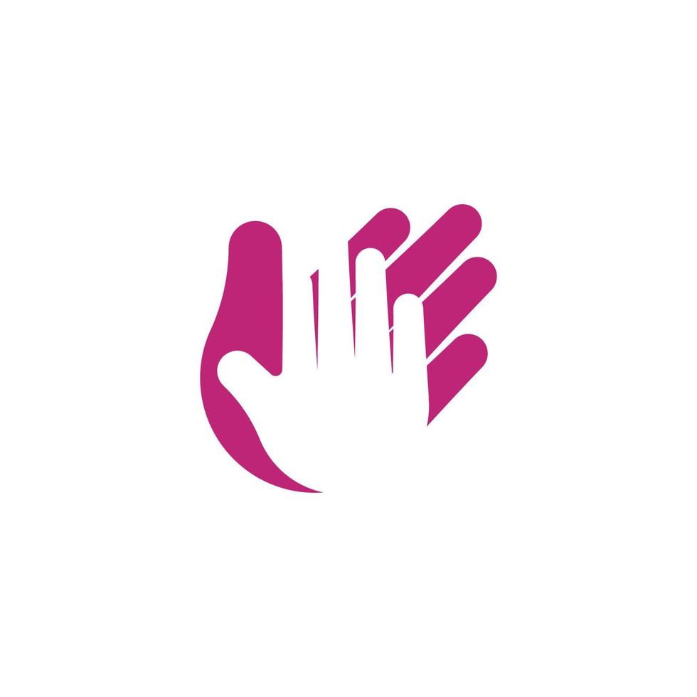 Hand Care icon Template vector