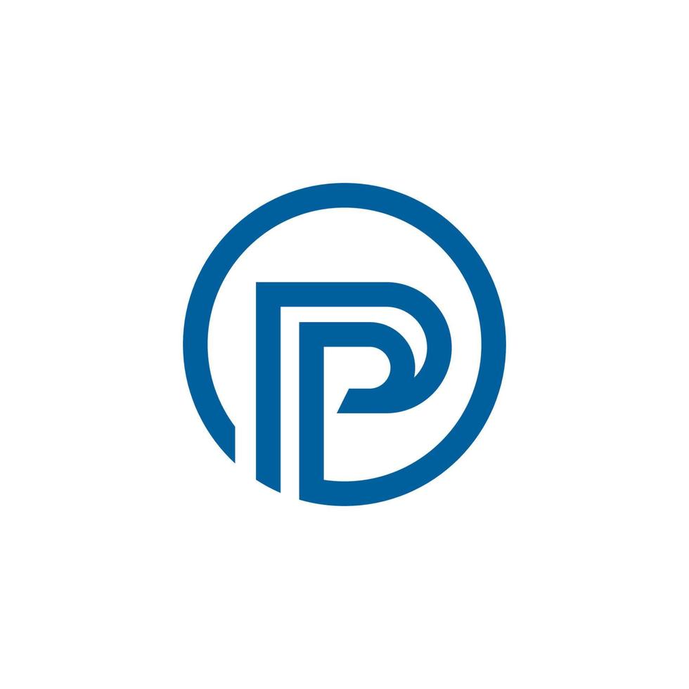 P Letter Logo Template vector
