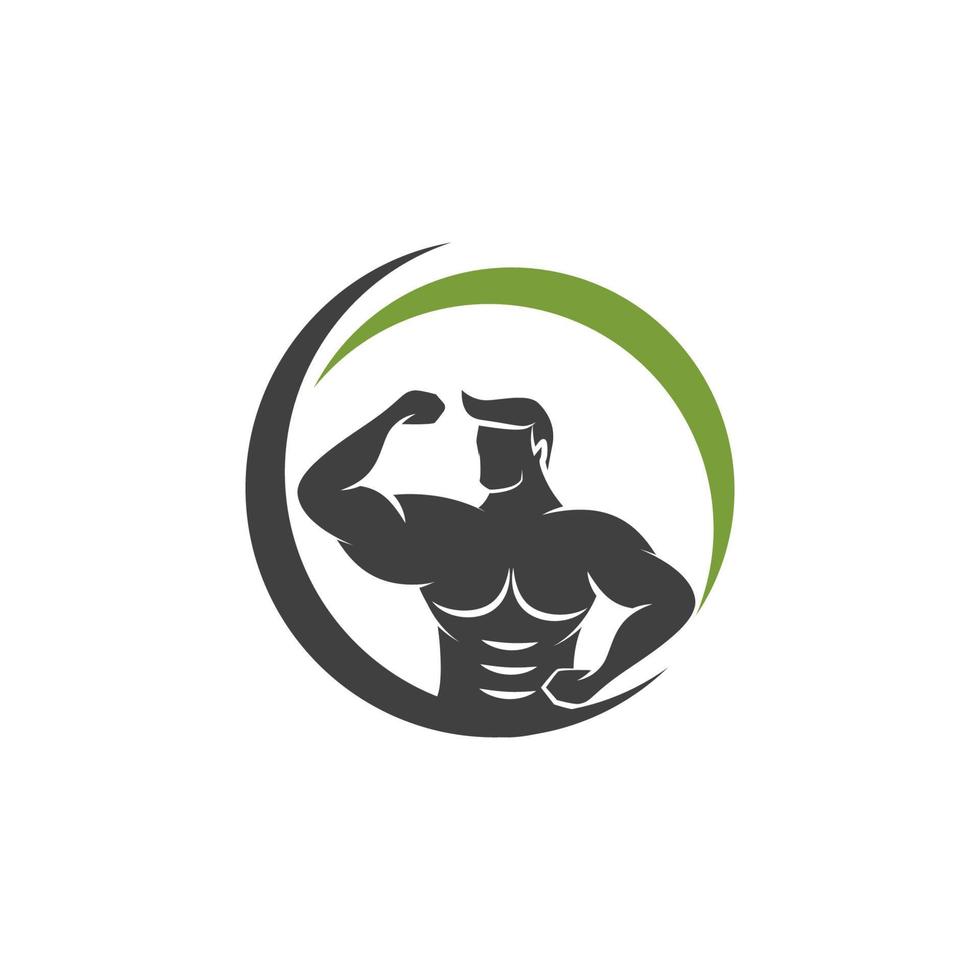 fitness logo diseño vector illustrationicon