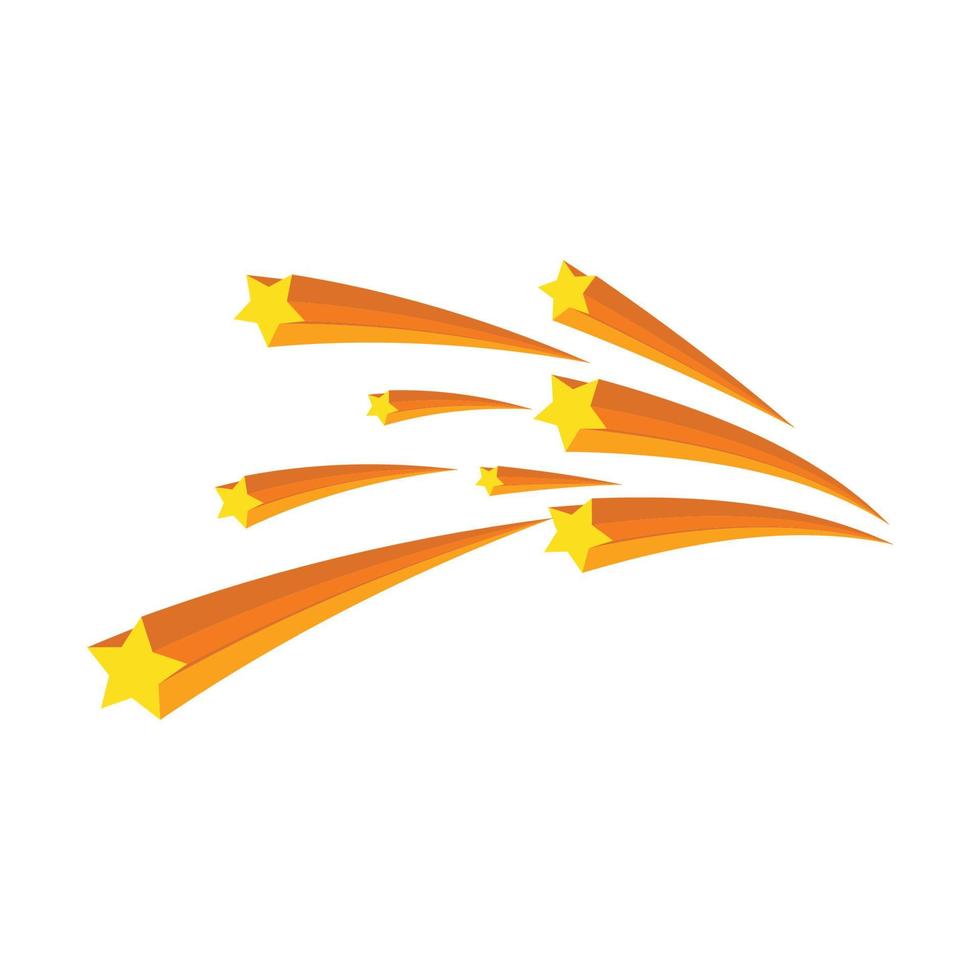 Star Background Template vector illustration