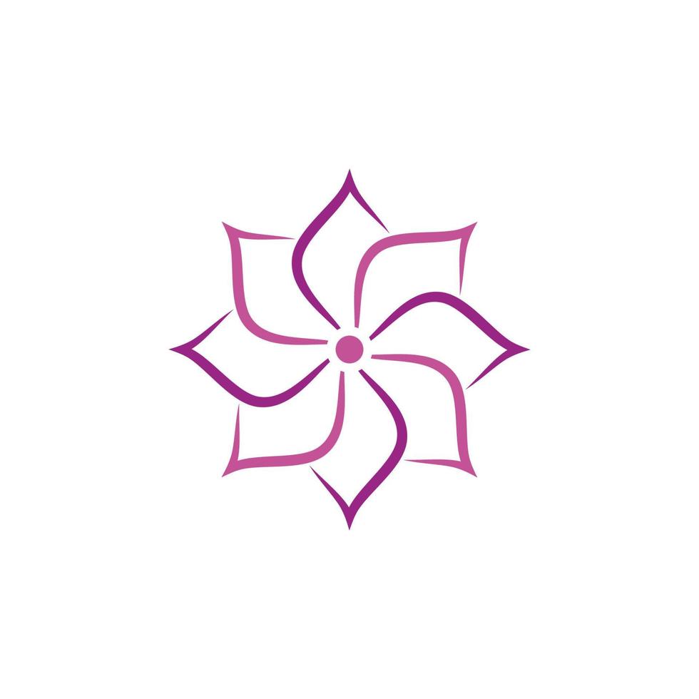 flower vector icon design