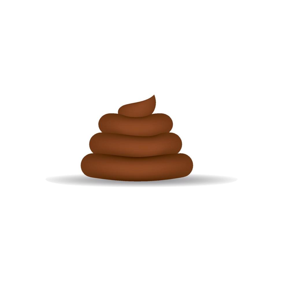 Poo vector icon illustration design