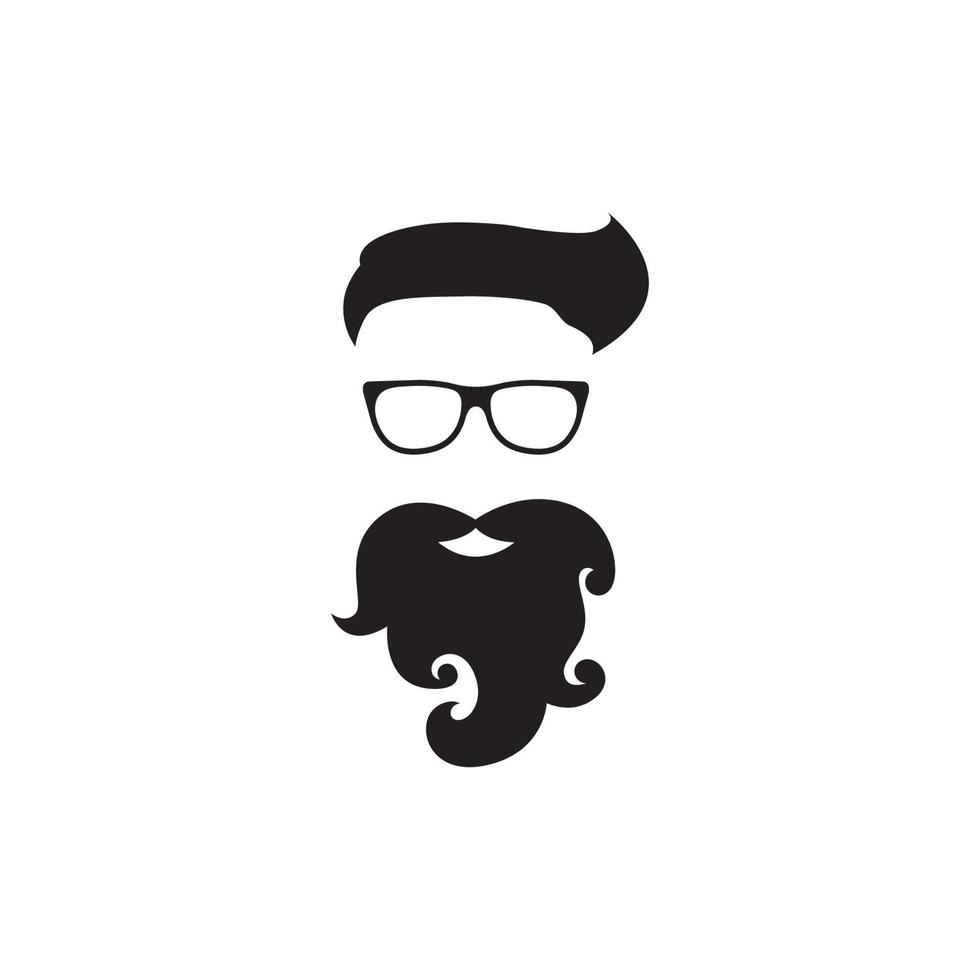 Moustache icon illustration design vector
