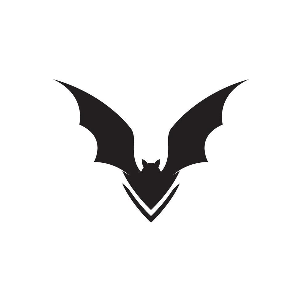 bat vector icon template design