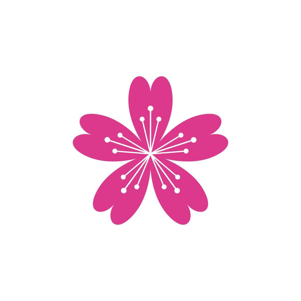 flower vector icon design