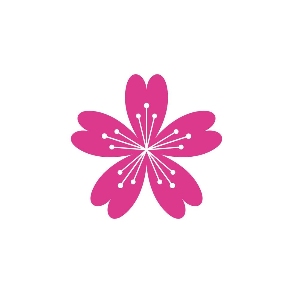 flower vector icon design