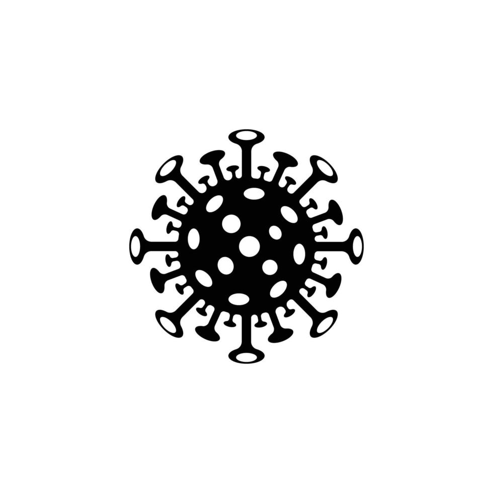 Virus corona vector illustration icon