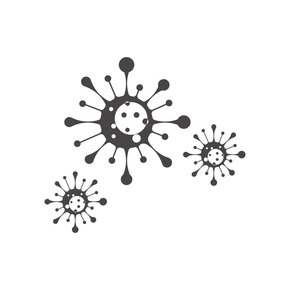 Virus vector illustration icon